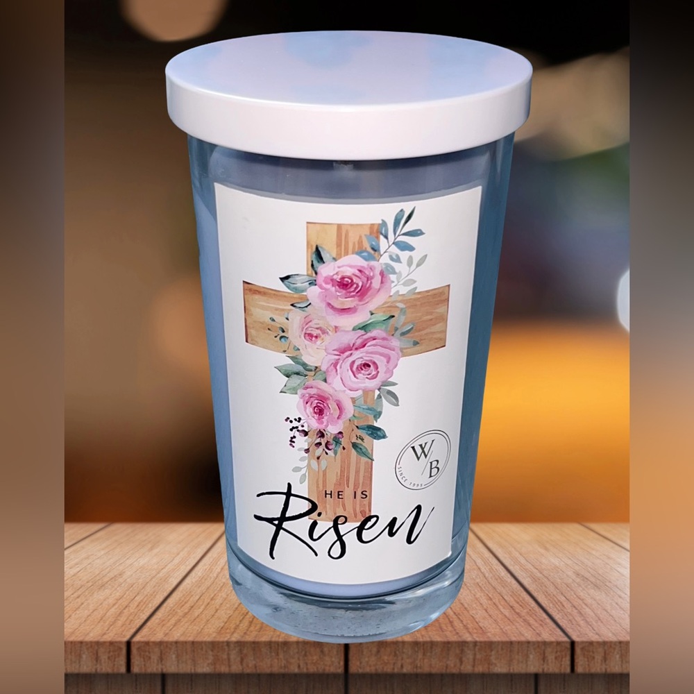 NEW! Western Brook Tropicana Blossom Candle 11.5oz “He is Risen”